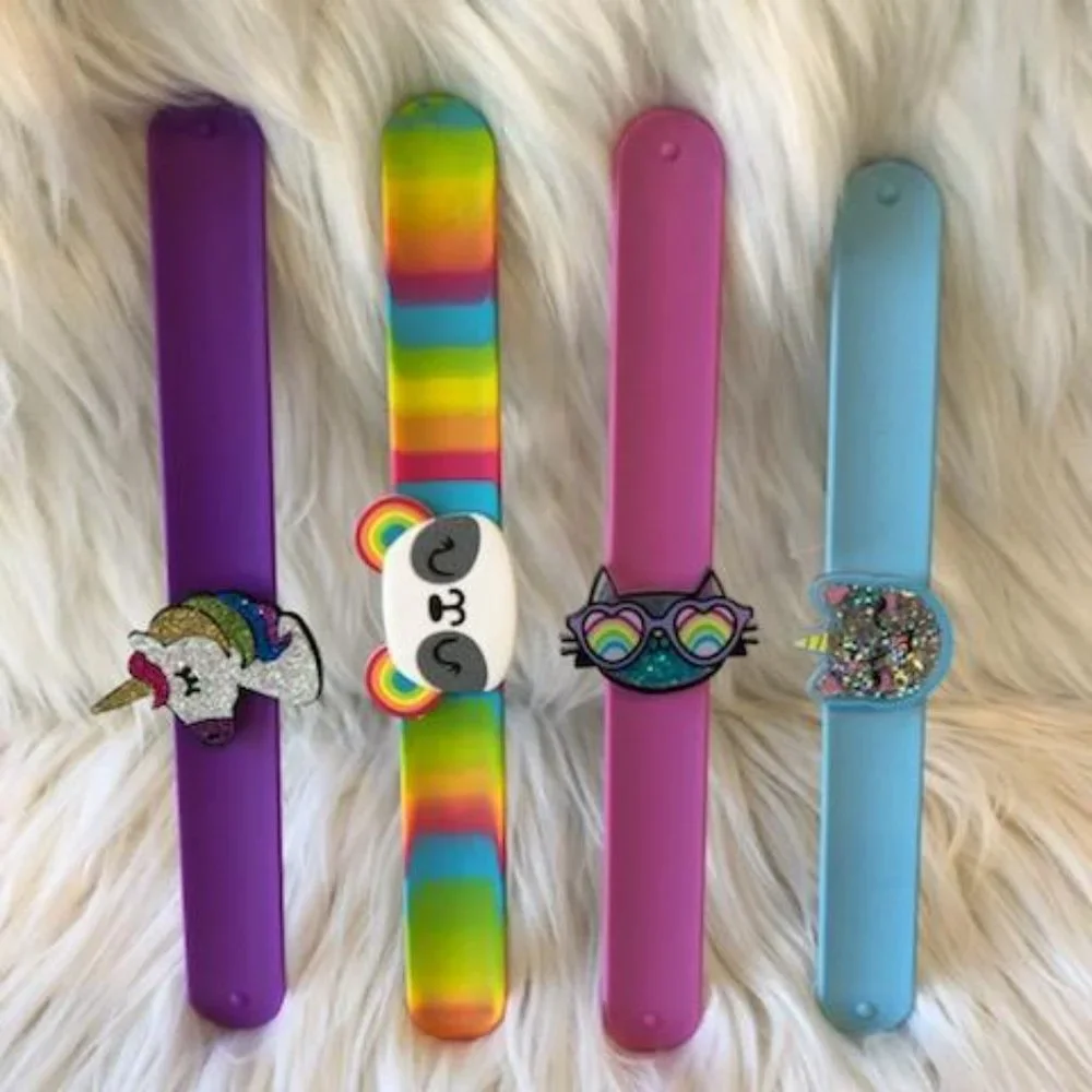 Claire’s Set of 4 Slap Bracelets